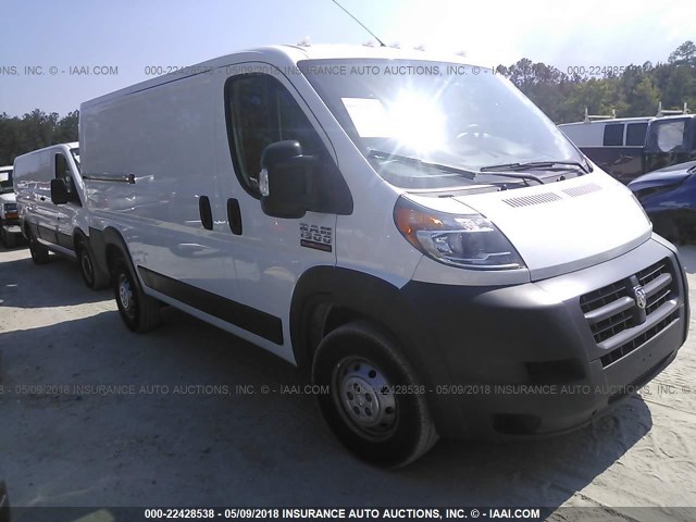 3C6TRVAG4JE109878 - 2018 RAM PROMASTER 1500 1500 STANDARD WHITE photo 1