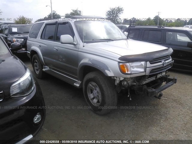 JT3HN86R820377773 - 2002 TOYOTA 4RUNNER SR5 SILVER photo 1