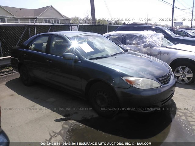 JTDBE32K420109851 - 2002 TOYOTA CAMRY LE/XLE/SE მწვანე ფოტო 1