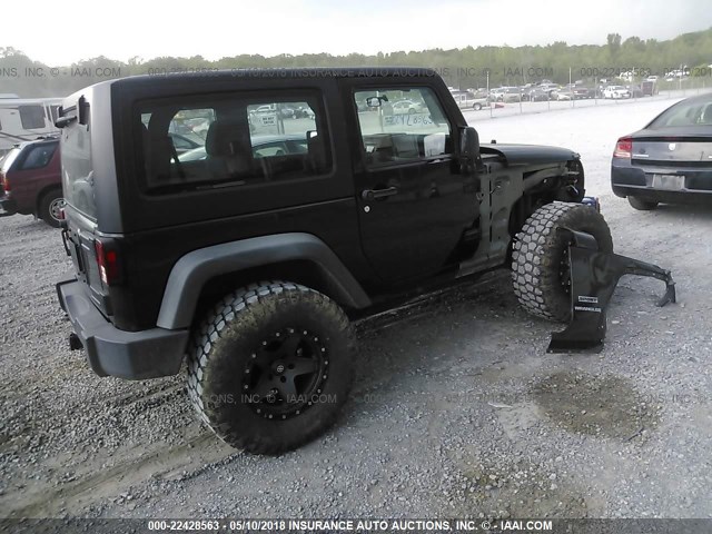 1J4AA2D16BL622937 - 2011 JEEP WRANGLER SPORT 黑色 照片 4