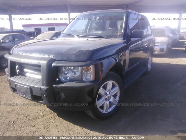 SALMB11413A111294 - 2003 LAND ROVER RANGE ROVER HSE BLACK photo 2