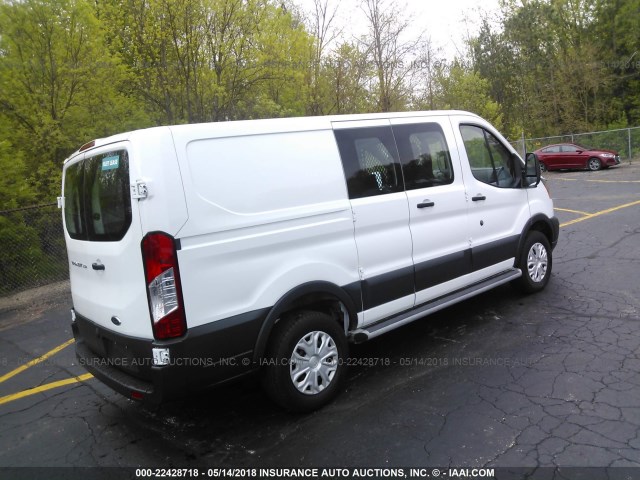 1FTYR1ZMXHKA78029 - 2017 FORD TRANSIT T-250 WHITE photo 4