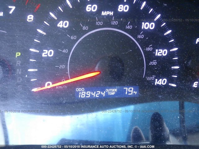 4T4BF3EK7AR010751 - 2010 TOYOTA CAMRY SE/LE/XLE RED photo 7