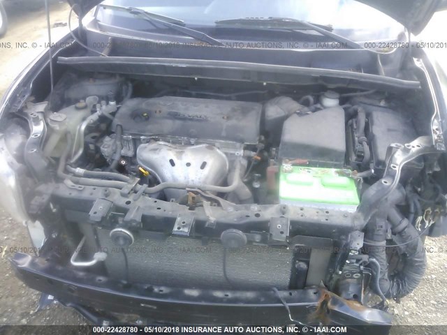 JTLZE4FE4CJ022797 - 2012 TOYOTA SCION XB BLACK photo 10