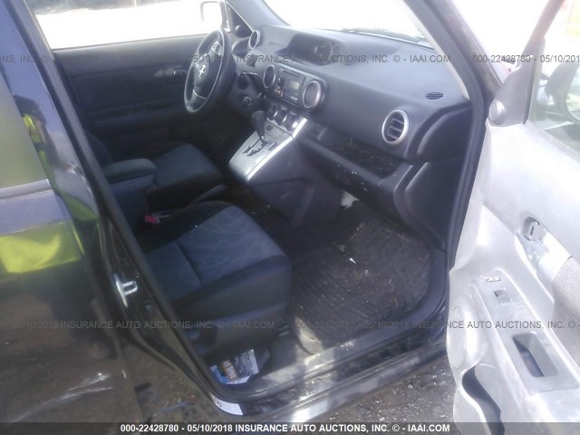 JTLZE4FE4CJ022797 - 2012 TOYOTA SCION XB BLACK photo 5