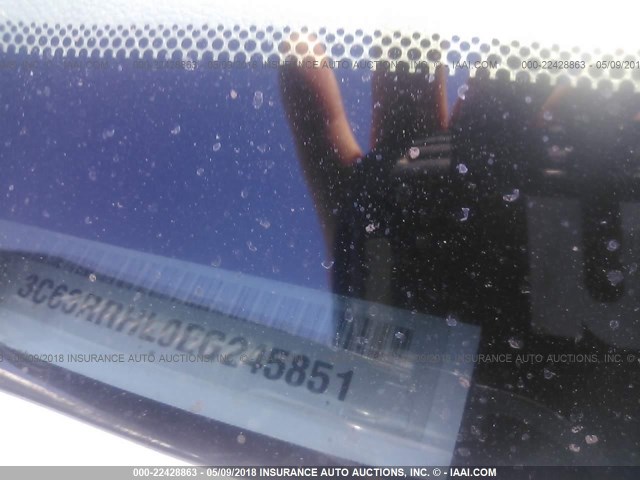 3C63RRHL0EG245851 - 2014 RAM 3500 SLT WHITE photo 10