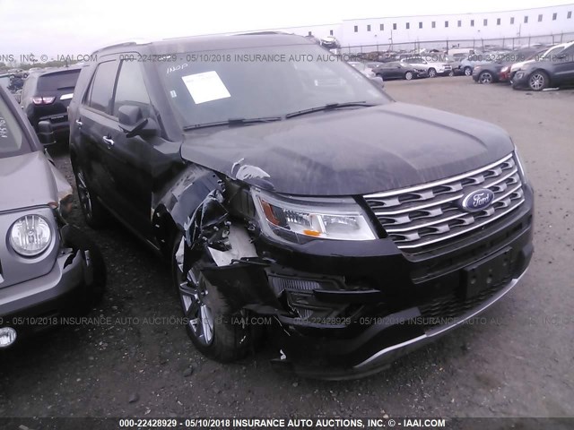 1FM5K8F85HGC93906 - 2017 FORD EXPLORER LIMITED 黑色 照片 1