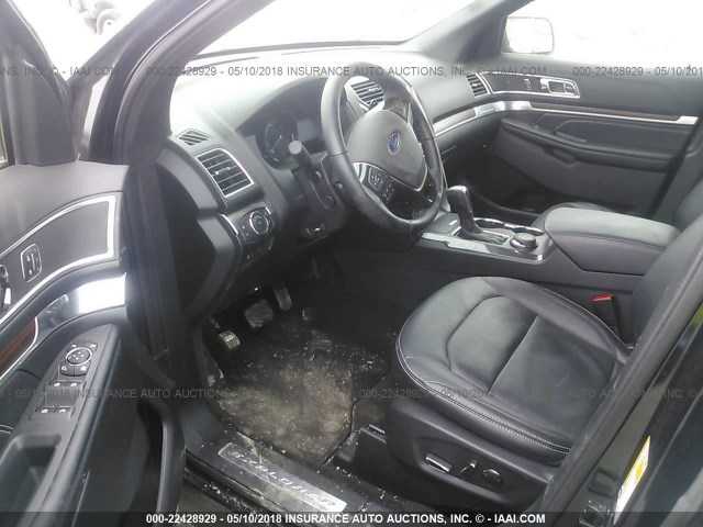 1FM5K8F85HGC93906 - 2017 FORD EXPLORER LIMITED 黑色 照片 5
