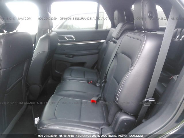 1FM5K8F85HGC93906 - 2017 FORD EXPLORER LIMITED 黑色 照片 8