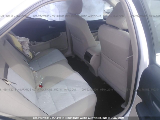 4T4BF1FK1CR272979 - 2012 TOYOTA CAMRY SE/LE/XLE 白色 照片 8