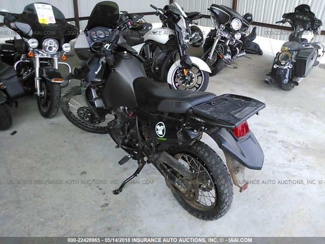 JKAKLEE1XEDA75476 - 2014 KAWASAKI KL650 E BLACK photo 3