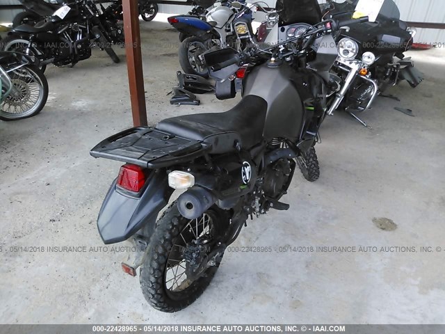 JKAKLEE1XEDA75476 - 2014 KAWASAKI KL650 E BLACK photo 4