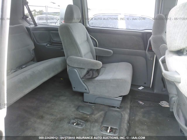 2HKRL18582H542537 - 2002 HONDA ODYSSEY LX WHITE photo 8