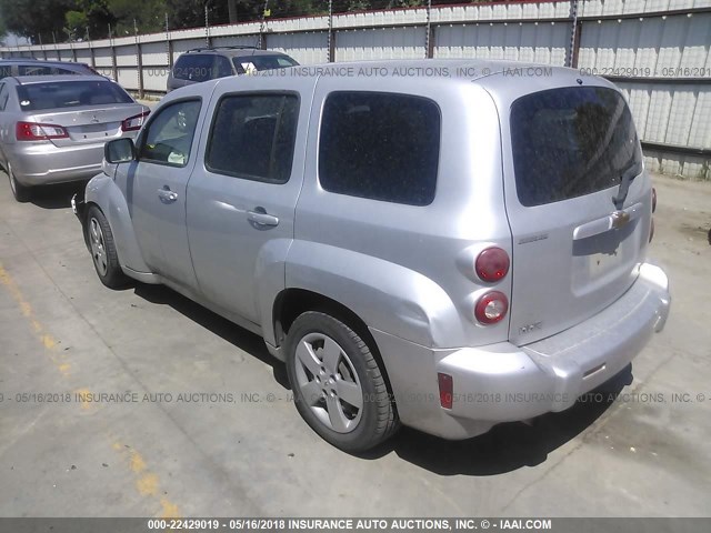 3GNBAAFWXBS598348 - 2011 CHEVROLET HHR LS Plata foto 3