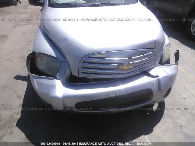 3GNBAAFWXBS598348 - 2011 CHEVROLET HHR LS Plata foto 6