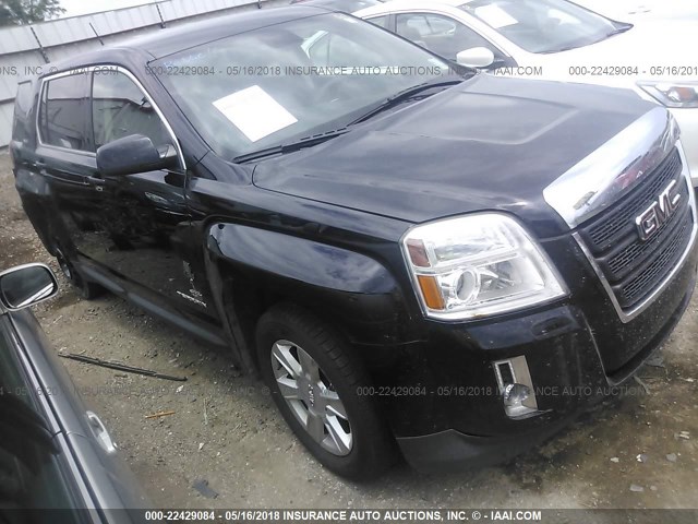 2GKALMEK5D6184916 - 2013 GMC TERRAIN SLE BLACK photo 1