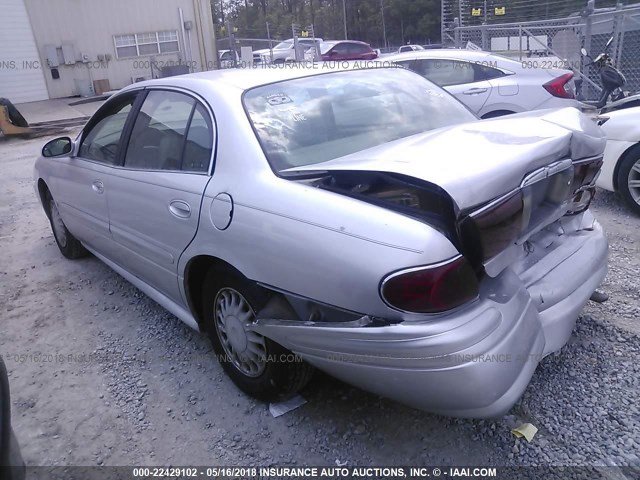 1G4HP52KX3U122786 - 2003 BUICK LESABRE CUSTOM SILVER photo 3