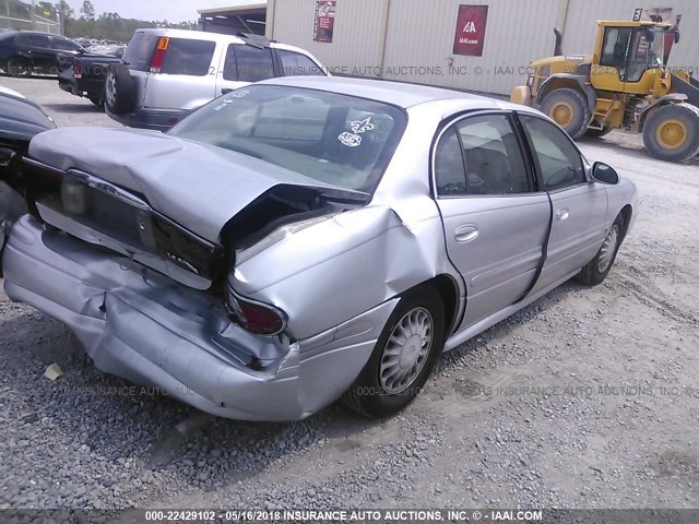 1G4HP52KX3U122786 - 2003 BUICK LESABRE CUSTOM SILVER photo 4