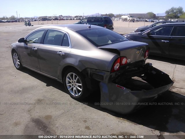 1G1ZE5E73BF314410 - 2011 CHEVROLET MALIBU LTZ 灰色 照片 3