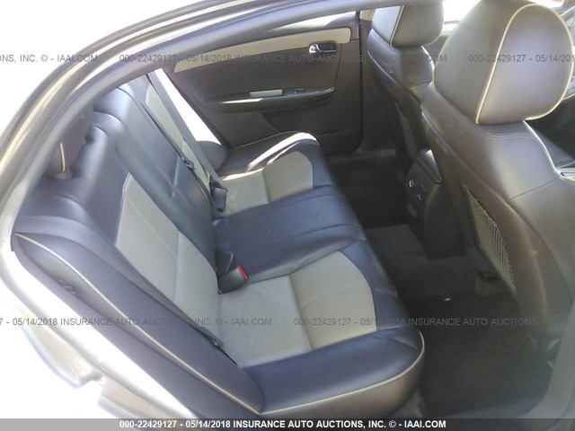 1G1ZE5E73BF314410 - 2011 CHEVROLET MALIBU LTZ 灰色 照片 8