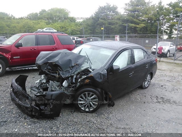 ML32F3FJ9JHF07464 - 2018 MITSUBISHI MIRAGE G4 ES Qara foto 2