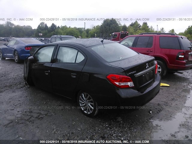 ML32F3FJ9JHF07464 - 2018 MITSUBISHI MIRAGE G4 ES Qara foto 3