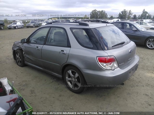 JF1GG61667H819354 - 2007 SUBARU IMPREZA 2.5I SILVER photo 3