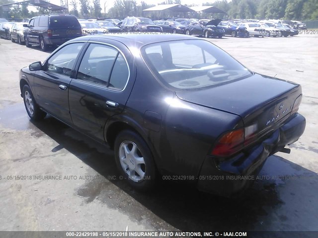 JN1CA21D6TT103355 - 1996 NISSAN MAXIMA GLE/GXE/SE BLACK photo 3