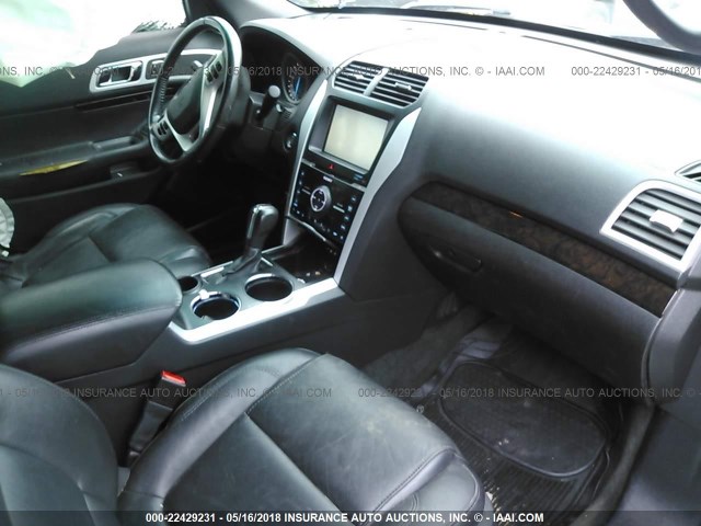 1FMHK7F89BGA40568 - 2011 FORD EXPLORER LIMITED 白色 照片 5