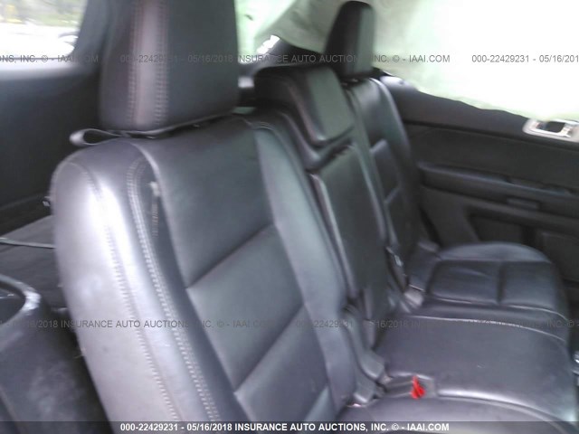 1FMHK7F89BGA40568 - 2011 FORD EXPLORER LIMITED 白色 照片 8