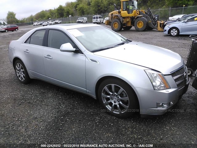 1G6DT57V690116102 - 2009 CADILLAC CTS HI FEATURE V6 SILVER photo 1