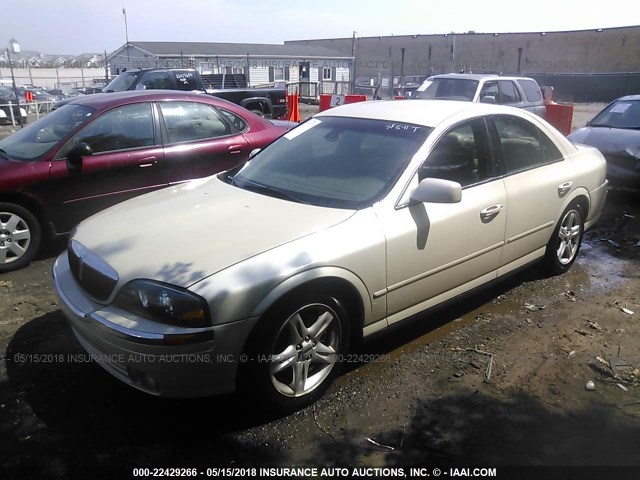 1LNHM86S62Y652765 - 2002 LINCOLN LS 金色 照片 2