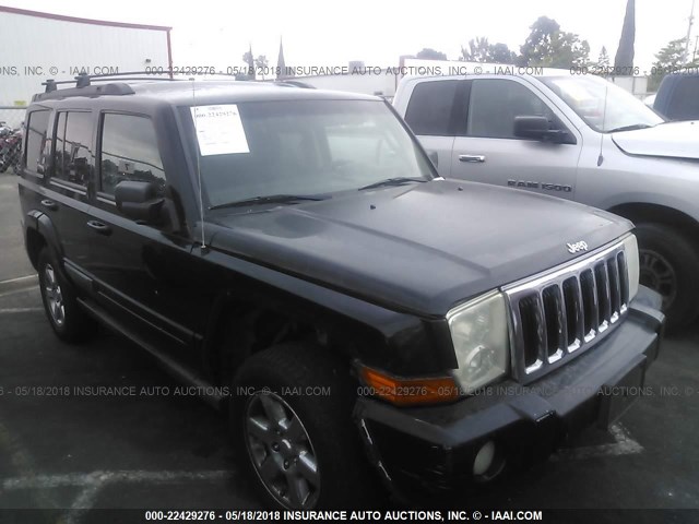 1J8HH48K58C114684 - 2008 JEEP COMMANDER SPORT Schwarz Foto 1