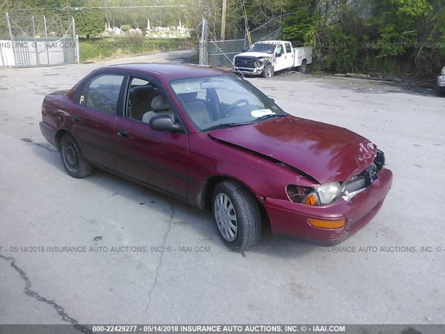 2T1AE09B2SC125410 - 1995 TOYOTA COROLLA LE/DX RED photo 1