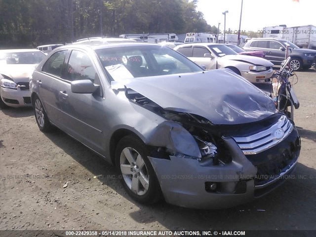 3FAHP07Z17R188661 - 2007 FORD FUSION SE SILVER photo 1