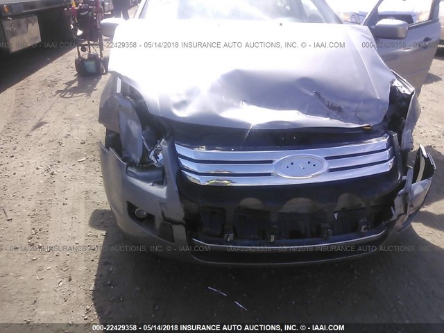 3FAHP07Z17R188661 - 2007 FORD FUSION SE SILVER photo 6