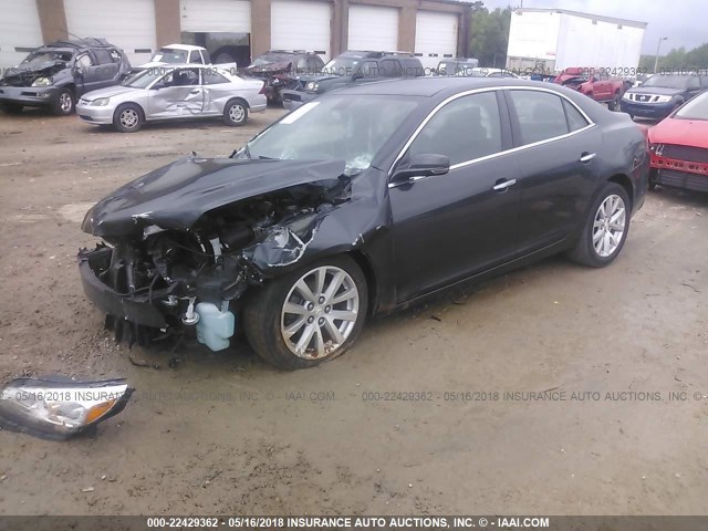 1G11F5SL8FF123194 - 2015 CHEVROLET MALIBU LTZ 灰色 照片 2