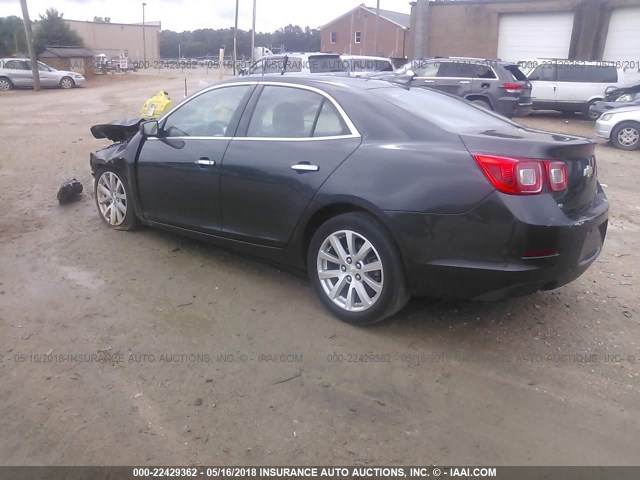 1G11F5SL8FF123194 - 2015 CHEVROLET MALIBU LTZ 灰色 照片 3