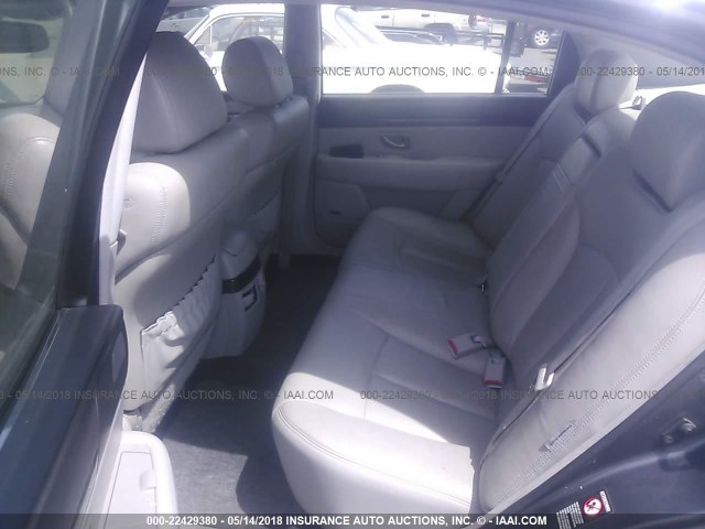 KNALD125885156041 - 2008 KIA AMANTI GRAY photo 8