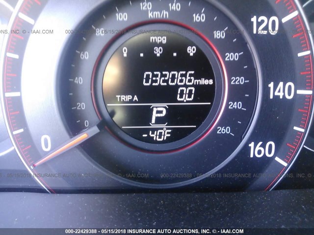 1HGCR2F52GA039020 - 2016 HONDA ACCORD SPORT წითელი ფოტო 7