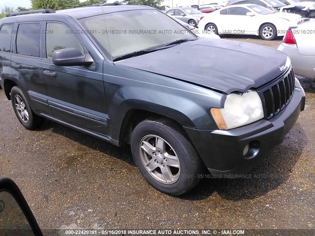 1J4GS48K35C714193 - 2005 JEEP GRAND CHEROKEE LAREDO/COLUMBIA/FREEDOM 绿色 照片 1