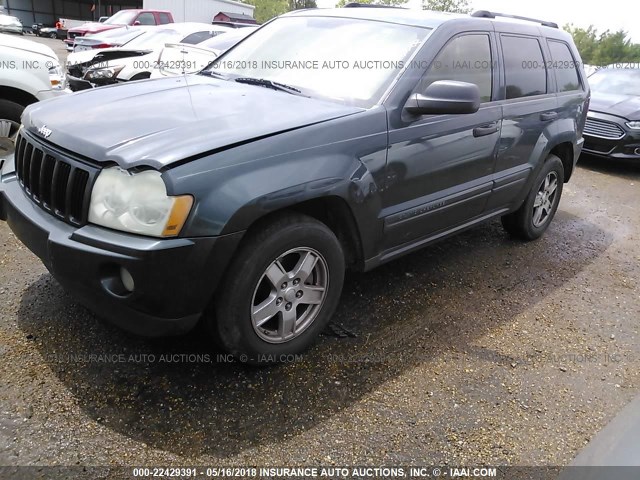 1J4GS48K35C714193 - 2005 JEEP GRAND CHEROKEE LAREDO/COLUMBIA/FREEDOM 绿色 照片 2