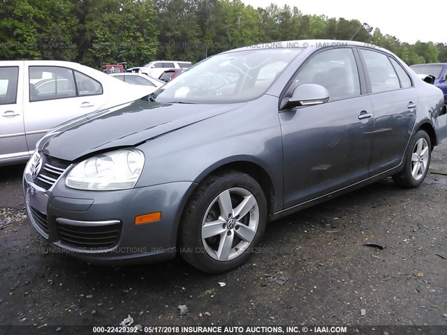 3VWJM71K09M030933 - 2009 VOLKSWAGEN JETTA S GRAY photo 2