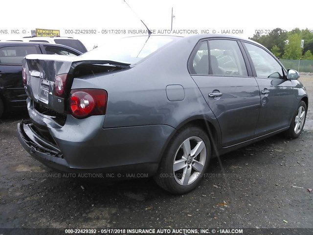 3VWJM71K09M030933 - 2009 VOLKSWAGEN JETTA S GRAY photo 4