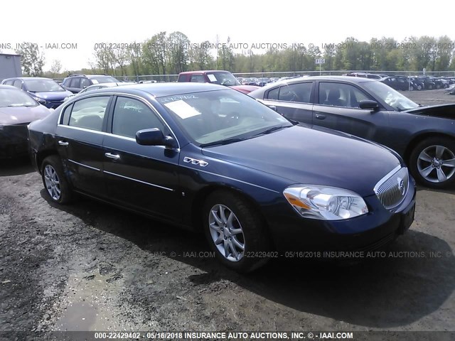 1G4HD57218U181427 - 2008 BUICK LUCERNE CXL BLUE photo 1