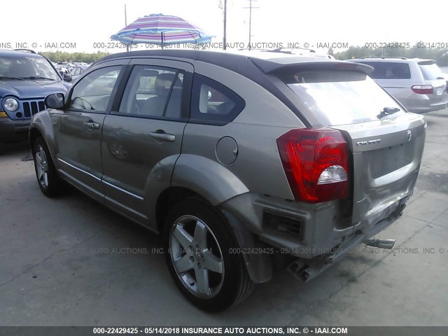 1B3HB78K48D773930 - 2008 DODGE CALIBER R/T GOLD photo 3