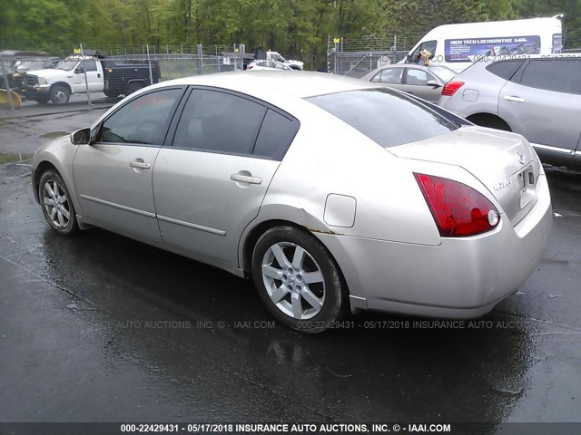 1N4BA41E96C827127 - 2006 NISSAN MAXIMA SE/SL TAN photo 3