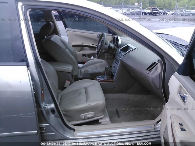 1N4BA41E96C827127 - 2006 NISSAN MAXIMA SE/SL TAN photo 5