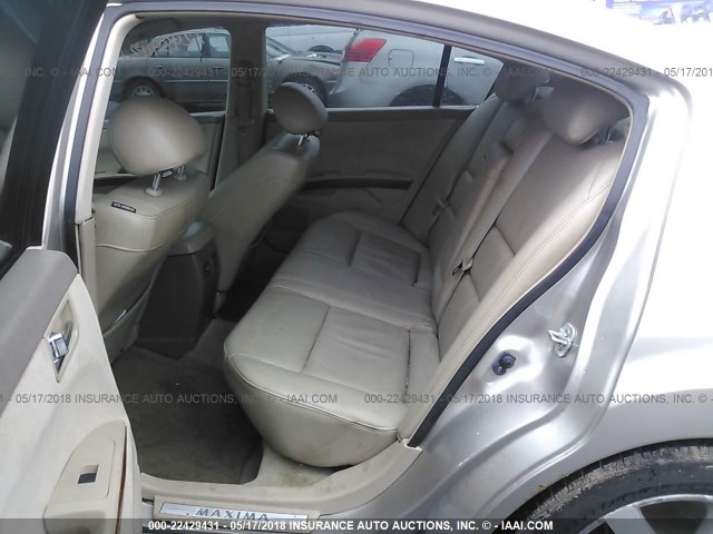 1N4BA41E96C827127 - 2006 NISSAN MAXIMA SE/SL TAN photo 8