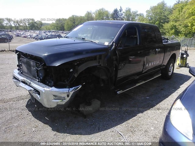 3D7UT2HL2BG525469 - 2011 DODGE RAM 2500 BLACK photo 2